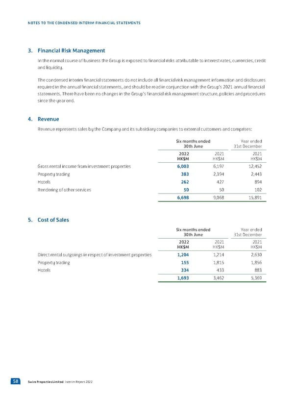 2022 Interim Report - Page 60