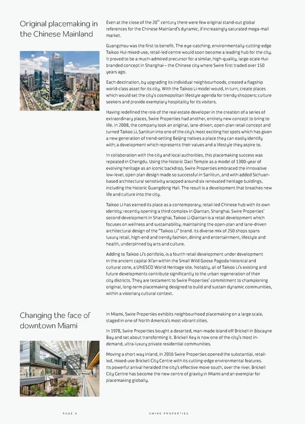 Swire Properties Corporate Brochure 2022 EN - Page 10