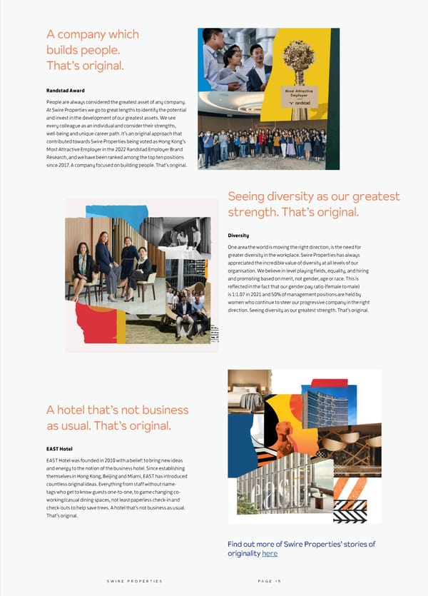 Swire Properties Corporate Brochure 2022 EN - Page 17