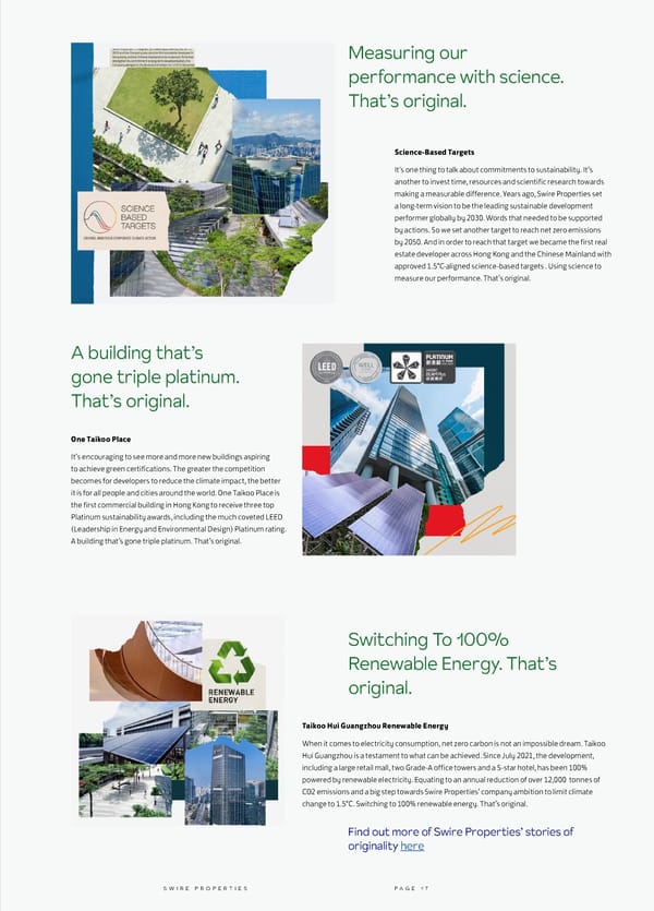 Swire Properties Corporate Brochure 2022 EN - Page 19