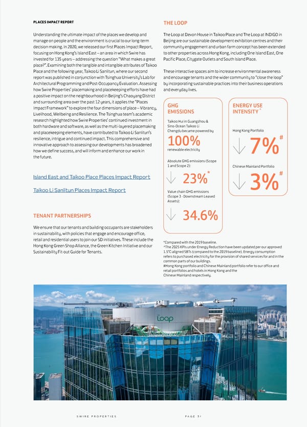 Swire Properties Corporate Brochure 2022 EN - Page 33