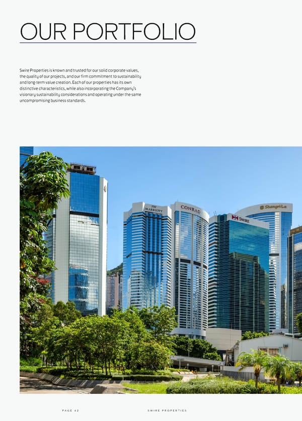 Swire Properties Corporate Brochure 2022 EN - Page 44
