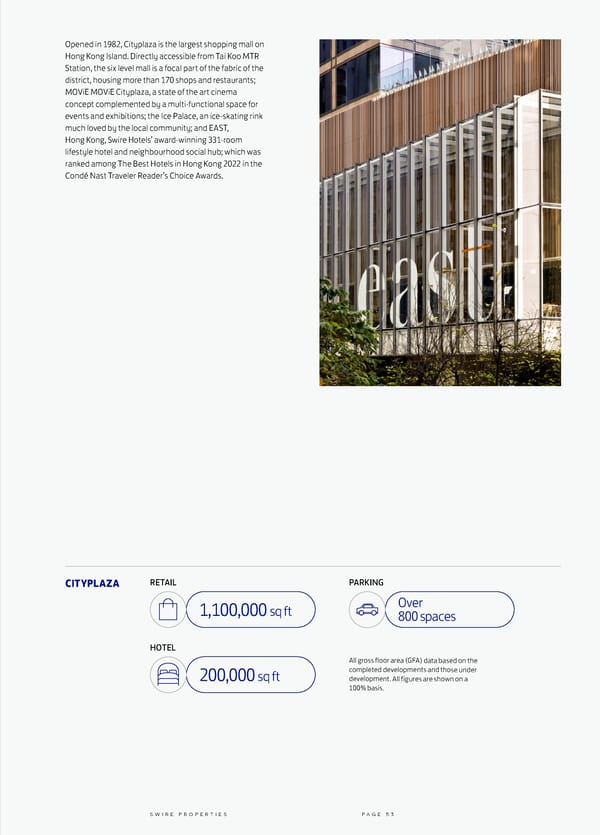 Swire Properties Corporate Brochure 2022 EN - Page 55