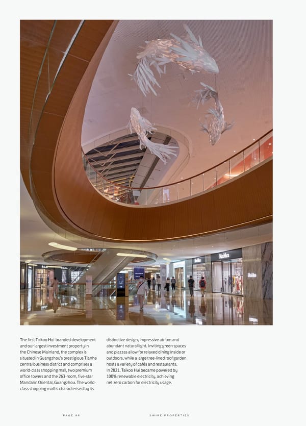 Swire Properties Corporate Brochure 2022 EN - Page 88