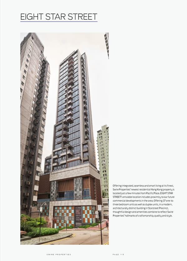 Swire Properties Corporate Brochure 2022 EN - Page 115