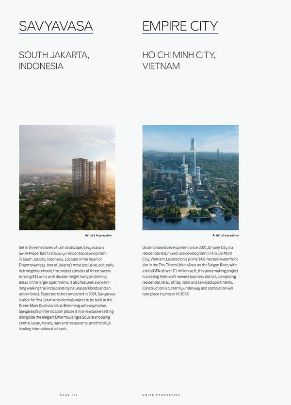 Swire Properties Corporate Brochure 2022 EN - Page 116