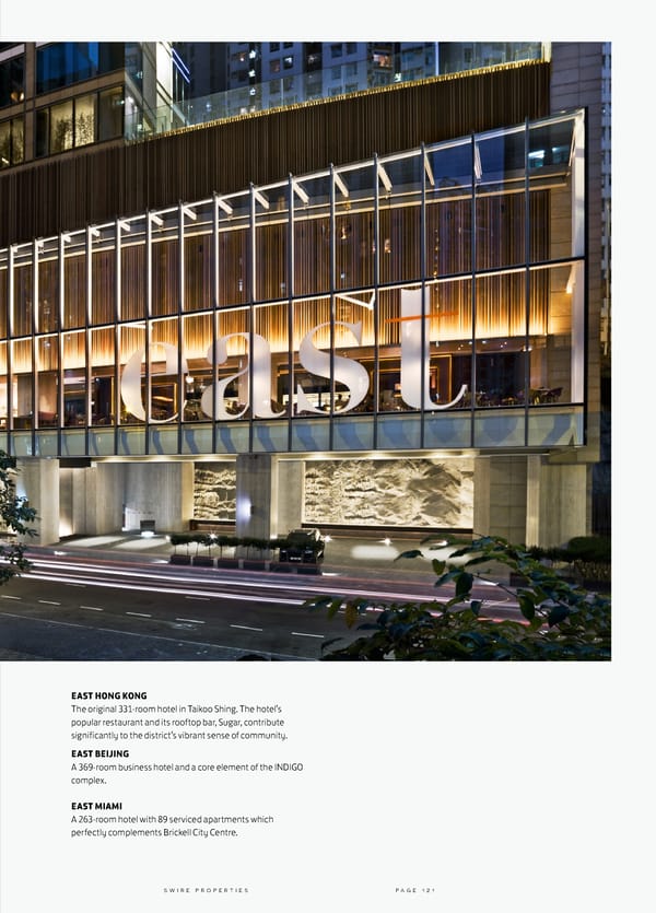 Swire Properties Corporate Brochure 2022 EN - Page 123