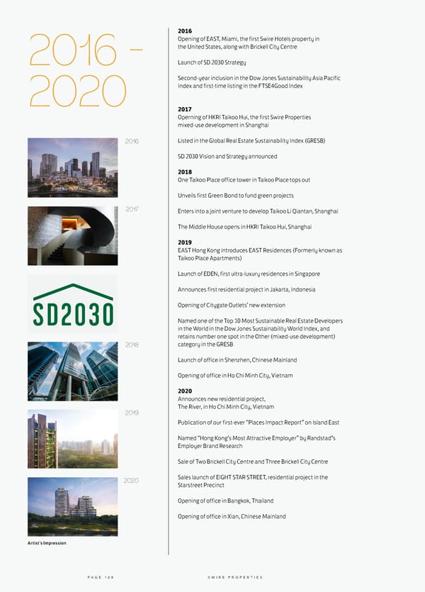 Swire Properties Corporate Brochure 2022 EN - Page 130