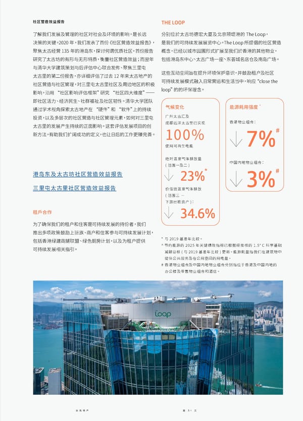 Swire Properties Corporate Brochure 2022 SC - Page 33