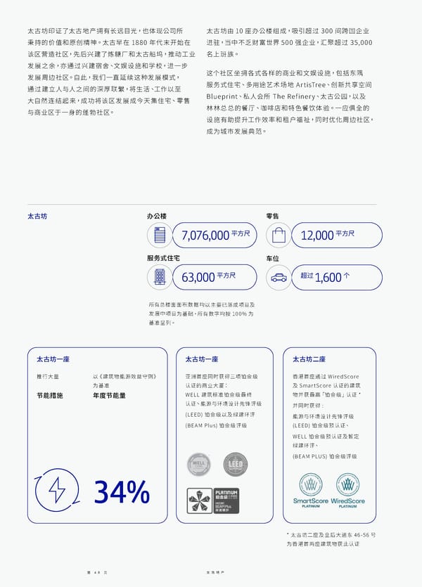 Swire Properties Corporate Brochure 2022 SC - Page 50