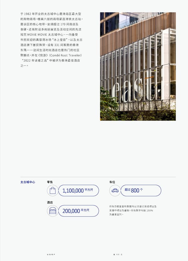 Swire Properties Corporate Brochure 2022 SC - Page 55