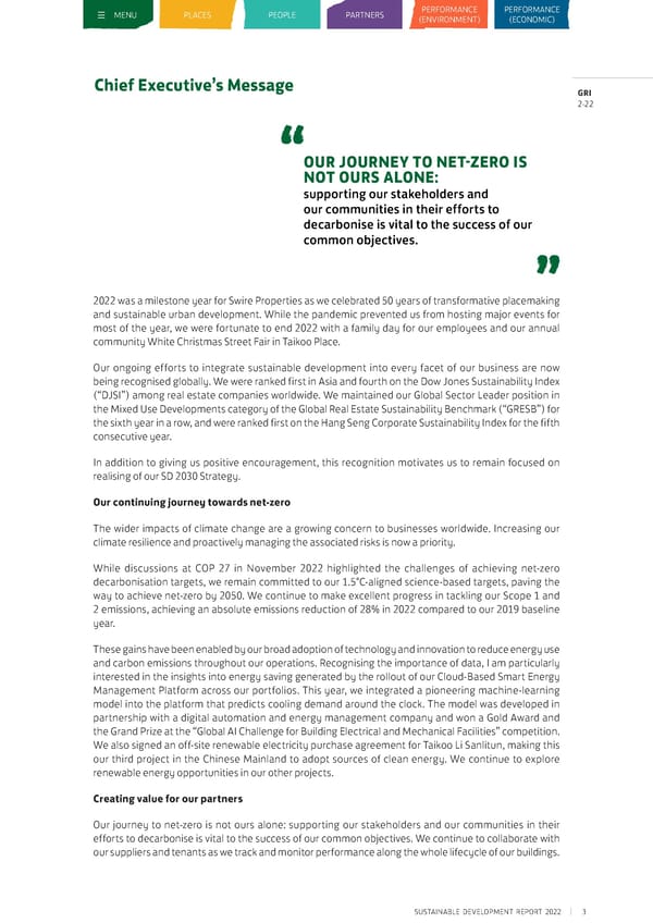 Sustainable Development Report 2022 - Page 3