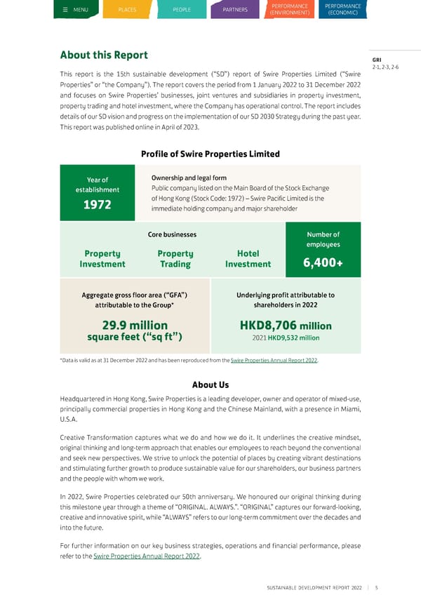 Sustainable Development Report 2022 - Page 5
