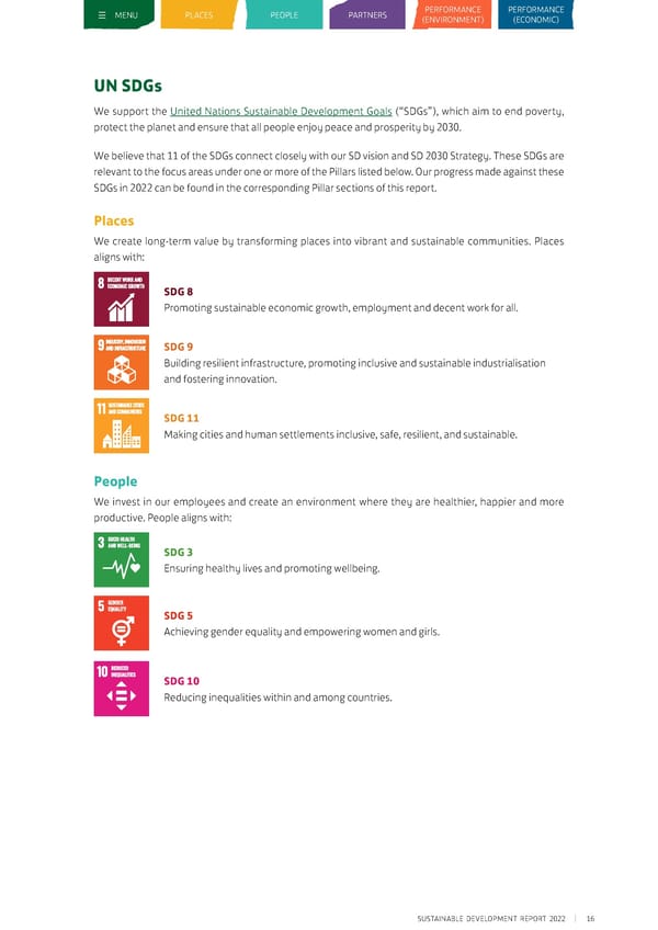 Sustainable Development Report 2022 - Page 17