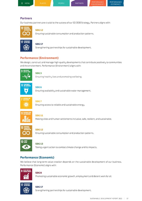 Sustainable Development Report 2022 - Page 18