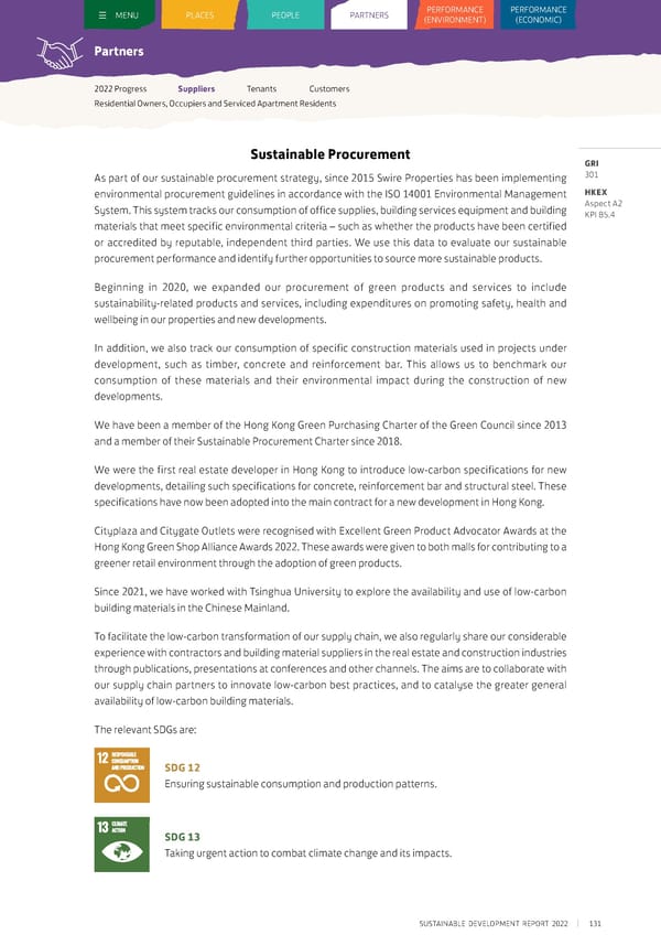 Sustainable Development Report 2022 - Page 132