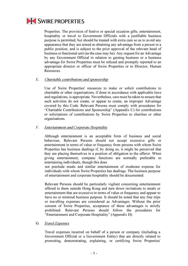 Code of Conduct - Page 5