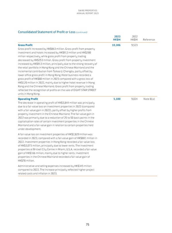 Annual Report 2023 - Page 77