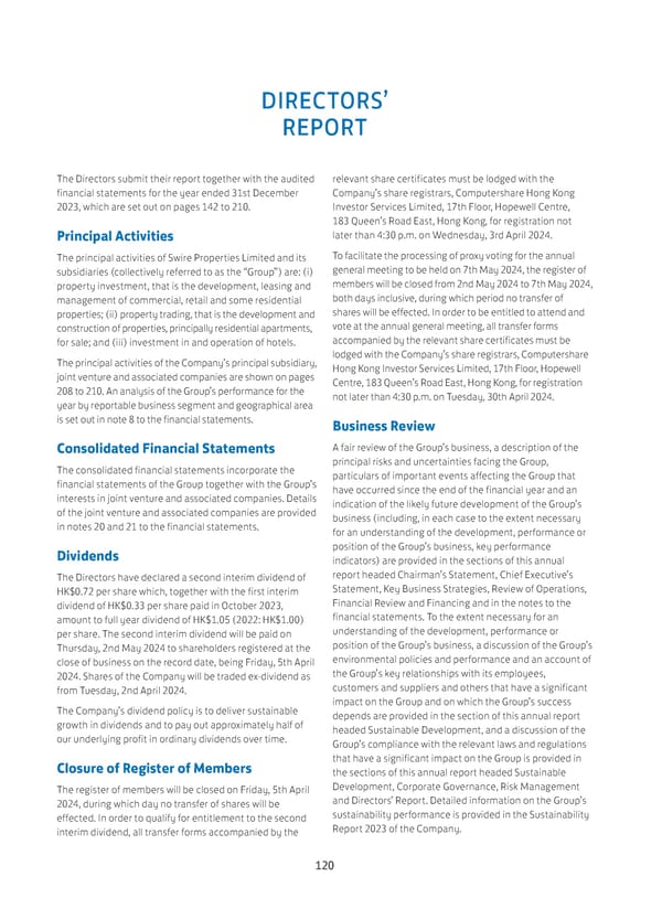 Annual Report 2023 - Page 122